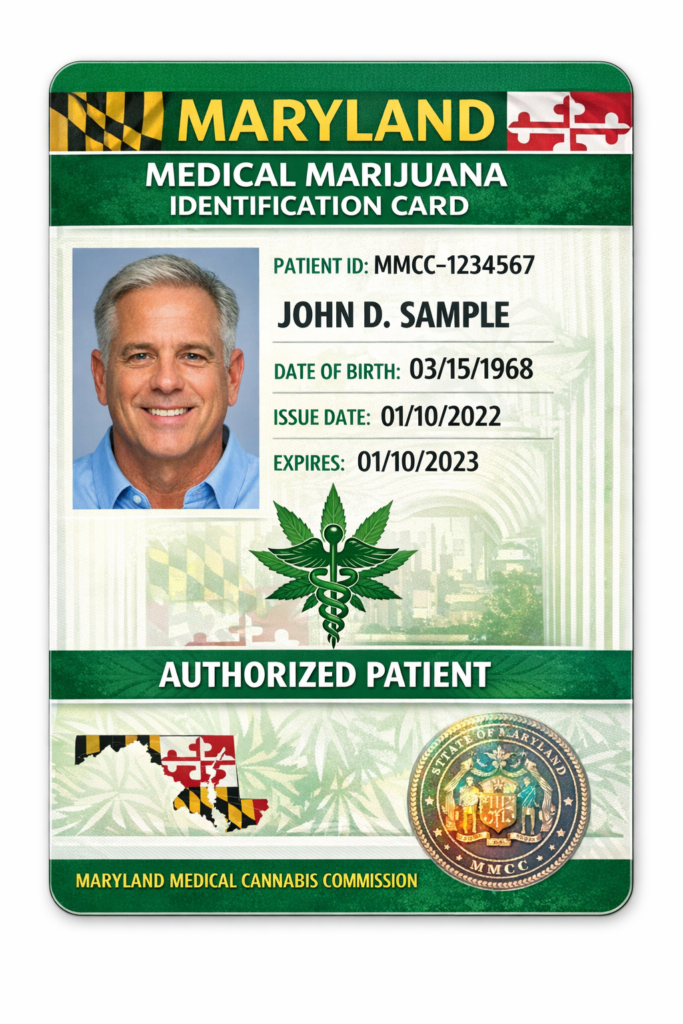Maryland Medical Marijuana Card
