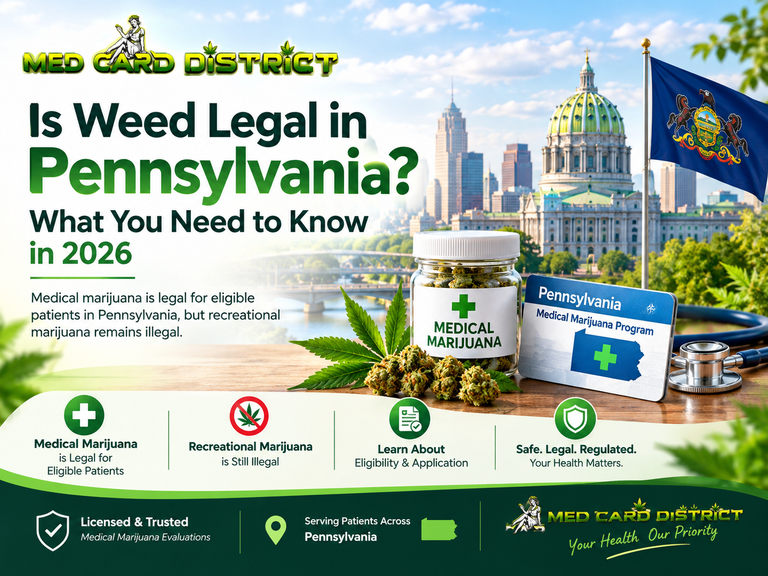 Is Weed Legal in Pennsylvania